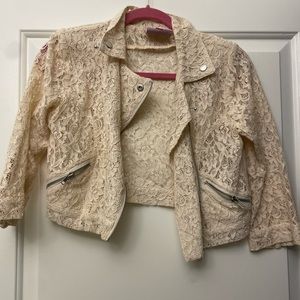 Sheer jacket from Romeo & juliet